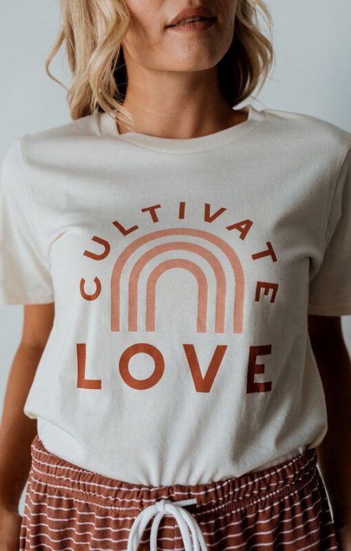 Cultivate Love Graphic t shirt RJ22