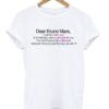 Dear Bruno Mars t shirt RJ22