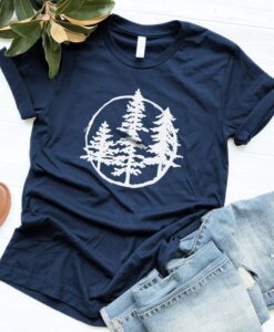 Evergreen Trees t shirt RJ22