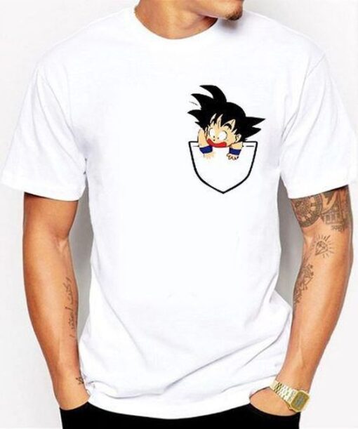 Goku pocket t shirt RJ22