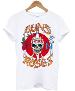 Guns N' Roses Vinyl Bootlegs Samurai t shirt RJ22