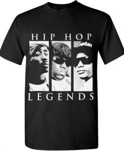 Hip Hop Legend Tupac Easy E Biggie t shirt RJ22