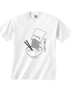 Japanese Ramen Noodle t shirt RJ22