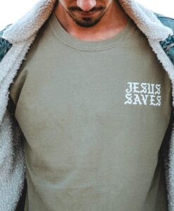 Jesus Saves t shirt RJ22