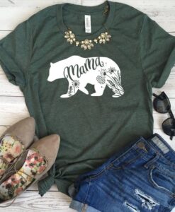 Mama bear t shirt RJ22