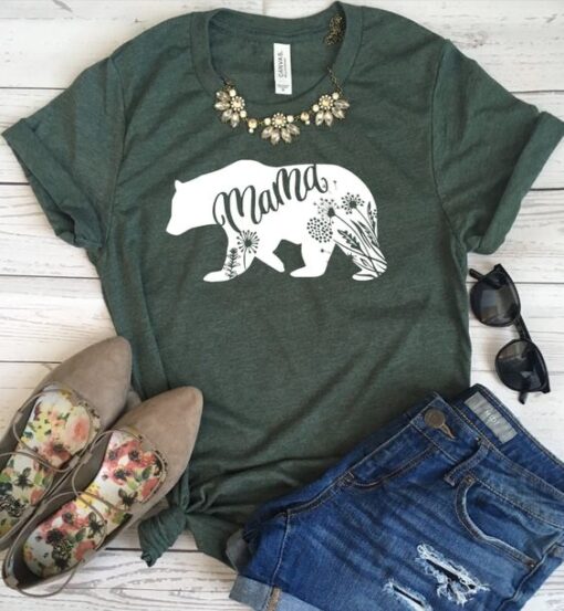 Mama bear t shirt RJ22