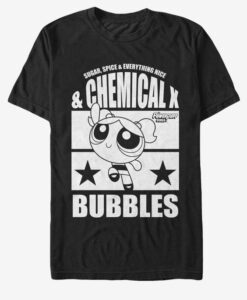 The Powerpuff Girls Chemical X Bubbles t shirt RJ22