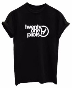 Twenty One Pilots Letters Print t shirt RJ22