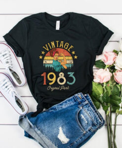 Vintage 1983 Made In 1983 t shirt RJ22