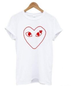 comme des garcons play t shirt RJ22