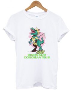 dinosaur coronavirus t shirt RJ22