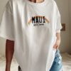 maui rainbow vintage t shirt RJ22