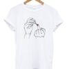 middle finger t shirt RJ22