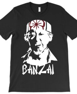 mr miyagi karate kid inspired banzai-cobra t shirt RJ22