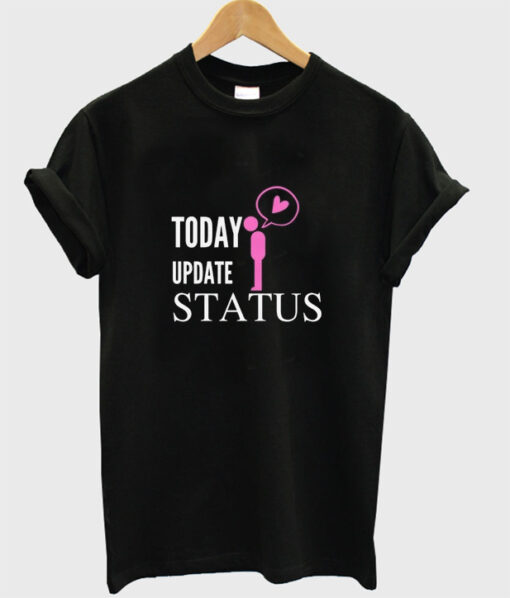 today update status t shirt RJ22