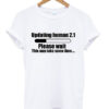 updating human 2.1 t shirt RJ22