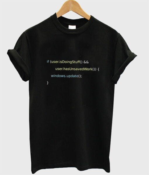 windows update t shirt RJ22