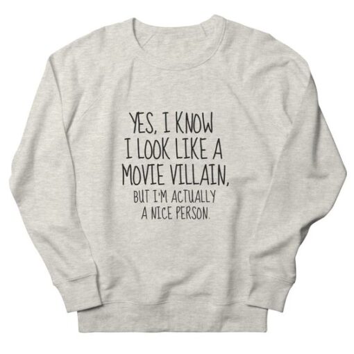 A Nice Person sweatshirt RJ22