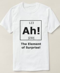 Ah! The Element of Surprise! t shirt RJ22