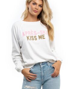 Apres-Ski Kiss Me sweatshirt RJ22