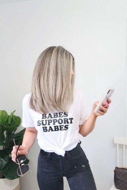 Babes Support Babes t shirt RJ22