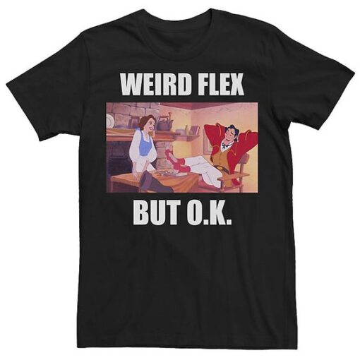 Beauty And The Beast Gaston Weird Flex Meme t shirt RJ22