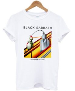 Black Sabbath Technical Ecstacy t shirt RJ22