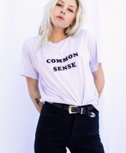 Common Sense t shirt RJ22