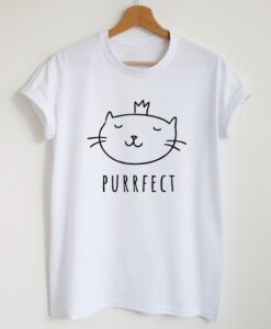 Funny cat shirt, purrfect t shirt RJ22