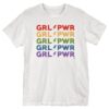 GRLPWR Lightening Rainbow t shirt RJ22