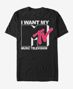 MTV I Want My Music Television t shirt RJ22