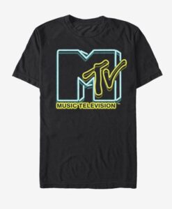 MTV Neon Lights Logo t shirt RJ22