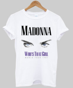 Madonna Who’s That Girl World Tour 1987 t shirt RJ22