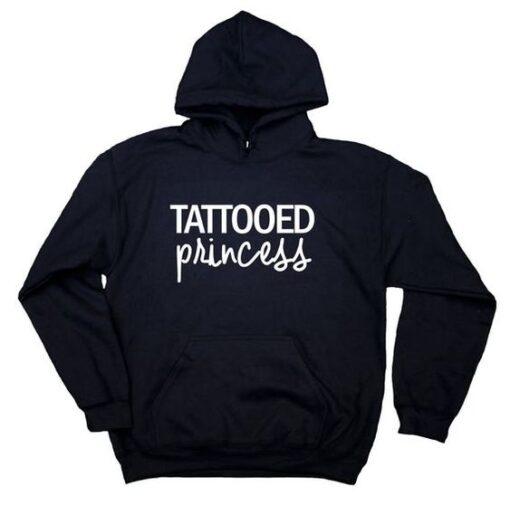 Tattooed Princess hoodie RJ22