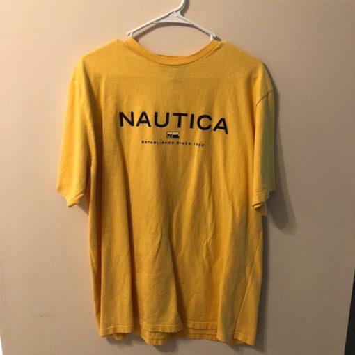 Nautica Yellow t shirt RJ22