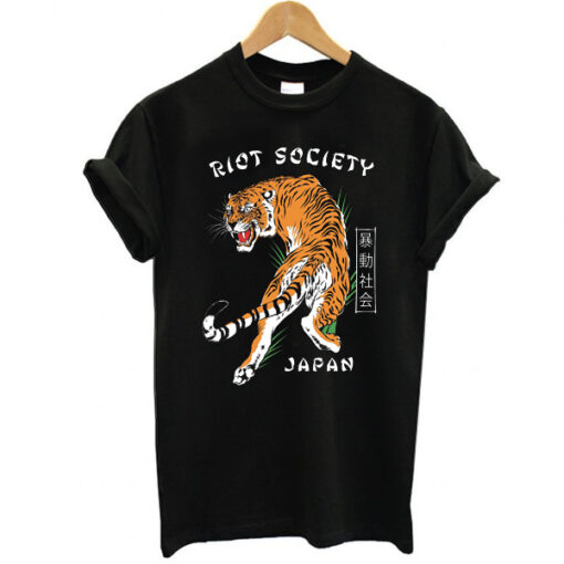 Riot Society Riot Society Tiger Japan t shirt RJ22