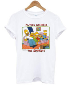 Vintage 1989 The Simpsons Family Bonding t shirt RJ22