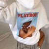 Vintage Playboy butterflies hoodie back RJ22