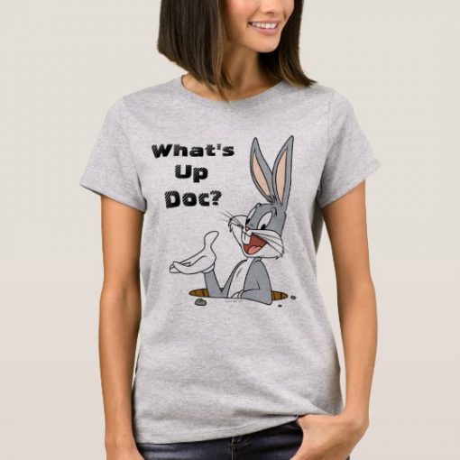 WHAT’S UP DOC BUGS BUNNY Rabbit Hole t shirt RJ22