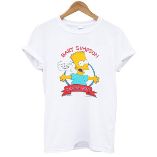 bart simpson radical dude t shirt RJ22