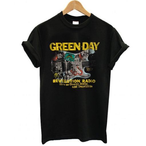 green day revolution radio band t shirt RJ22