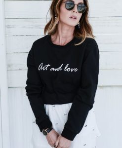 Art and Love sweatshirt RJ22