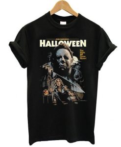 John Carpenter Halloween Black t shirt RJ22