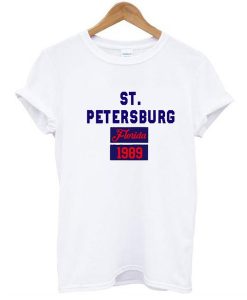 St Petersburg Florida 1989 t shirt RJ22