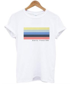 biarritz france 1990 t shirt RJ22