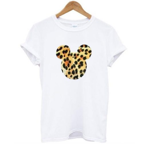 mickey mouse cheetah t shirt RJ22