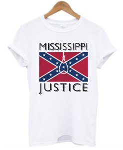 Confederate Flag Mississippi Justice t shirt RJ22