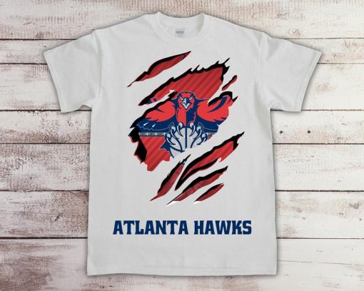 Atlanta Hawks NBA Basketball Team T Shirt RJ22