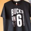 Bucks In Six Conference Final Champions Milwaukee Bucks t shirt