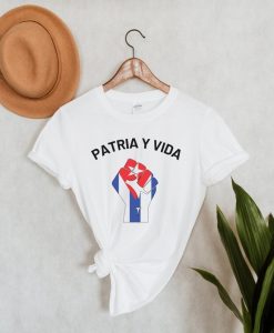 Cuba Libre Patria y Vida t shirt RJ22